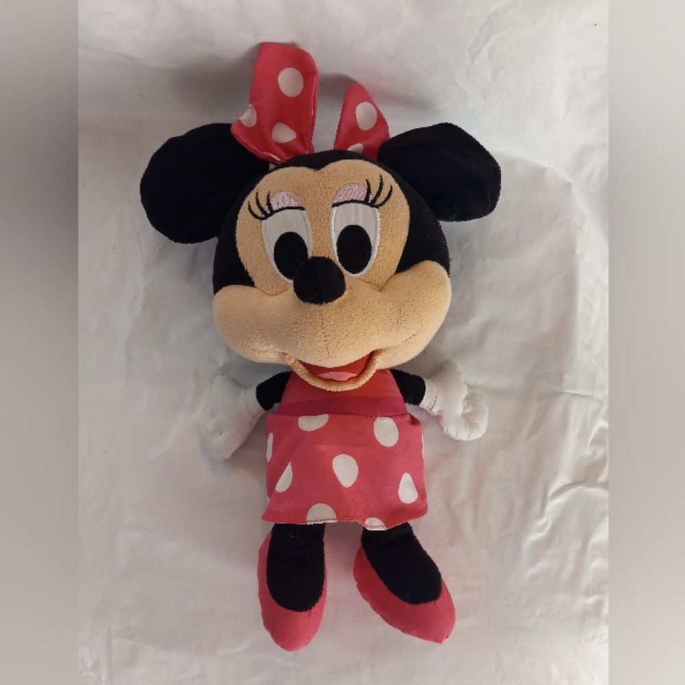 Fisher Price Minnie Mouse Plush Small Stuffed Animal 10" Doll 2013